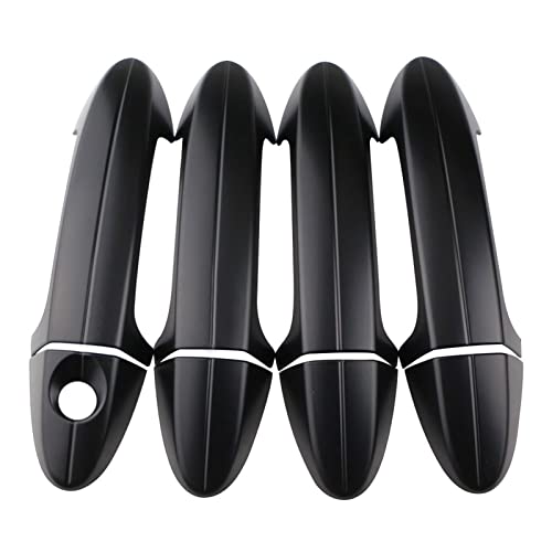 Auto Außentürgriffe Für Ford Für Ecosport 2018 2019 2020 Accessiores ABS Außentürschale Schutzabdeckung Außentürgriffabdeckungen Aufkleber rweuiui (Farbe : Common Black Handle) von rweuiui