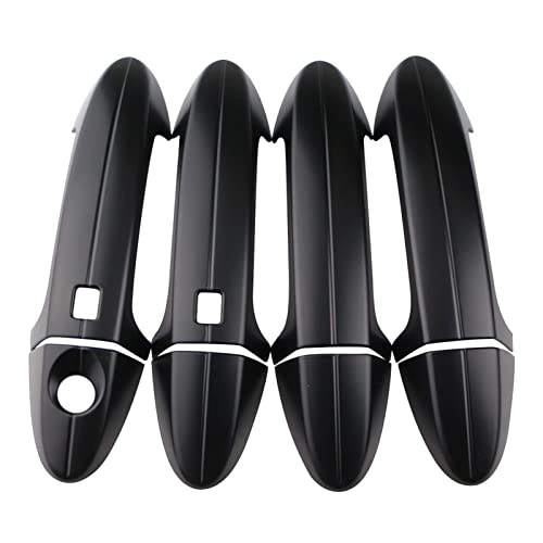 Auto Außentürgriffe Für Ford Für Ecosport 2018 2019 2020 Accessiores ABS Außentürschale Schutzabdeckung Außentürgriffabdeckungen Aufkleber rweuiui (Farbe : Smart Black Handle) von rweuiui