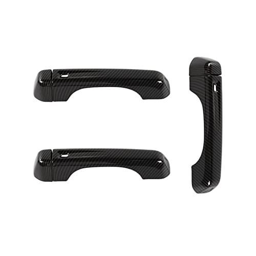 Auto Außentürgriffe Für Jeep Für Wrangler JL 2018+ Autoaußenseitentürgriff Heckklappengriff Dekorationsabdeckung Aufkleber rweuiui (Farbe : 1) von rweuiui