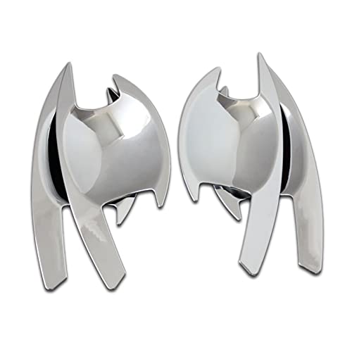 Auto Außentürgriffe Für Mitsubishi L200 Für Triton 2015-2021 Für Pajero Sport ABS Mattschwarze Farbe Außen Türgriffschale Innen rweuiui (Farbe : 2) von rweuiui