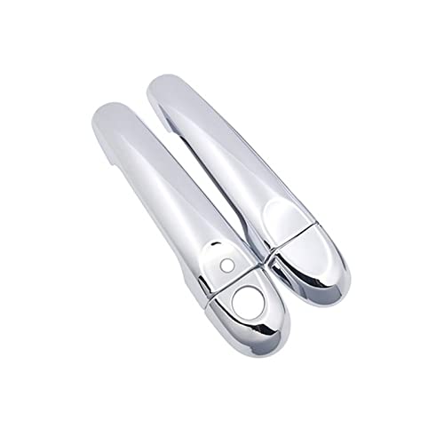 Auto Außentürgriffe Für N&issan Für Juke F15 Für Infiniti ESQ 2010-2019 Chrome Türgriffabdeckung Catch Trim Set Car Cap Zubehör rweuiui (Farbe : Handle 1 Button) von rweuiui