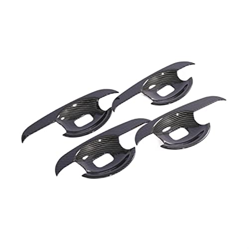 Auto Außentürgriffe Für Renault Für Koleos 2009-2015 Kohlefaser Auto Türgriff Abdeckung Schüssel Aufkleber Zierleiste rweuiui (Farbe : for Door Bowl) von rweuiui