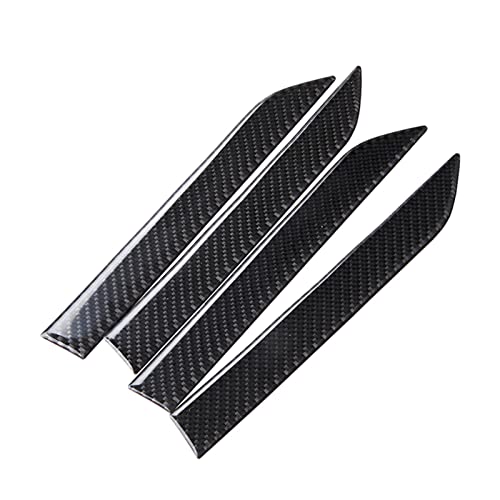 Auto Außentürgriffe Für Tesla Für Modell 3 S X Zubehör 4-teiliges Auto-Türgriff-Aufkleber-Set Aus Kohlefaser, Kratzfeste Abdeckung, Außenverkleidung rweuiui (Farbe : 3) von rweuiui