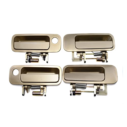 Auto Außentürgriffe Für Toyota Für Camry 1997-2001 Vorne Hinten Links Rechts Außentürgriff 69210AA010 69220-AA010 69240AA010 69230-AA010 rweuiui (Farbe : Front Rear Set) von rweuiui