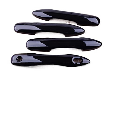 Auto Außentürgriffe Für Toyota Für Camry 2018 ABS Glänzend Schwarz Außentürgriff Dekorative Abdeckung Trim Fit 4pcs rweuiui von rweuiui