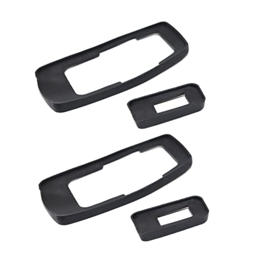 Auto Außentürgriffe Für VW Transporter T3 1979-1992 Türgriff Vorne Außen Links & Rechts Zentralverschluss Reparaturgummi Dichtkissen 251837205 rweuiui (Farbe : 2 Set) von rweuiui