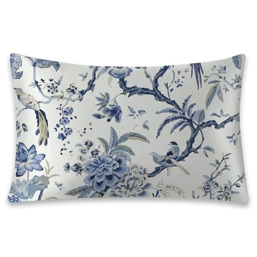 Satin-Kissenbezug, seidiger Kissenbezug für Haar und Haut, Queen-Size-Größe, 50,8 x 76,2 cm, weich, kühlend, bedruckt, mit verstecktem Reißverschluss, Geschenk für Damen und Herren, 1 Packung Satin-Kissenbezug, seidiger Kissenbezug für Haar und Haut, Queen-Size-Größe, 50,8 x 76,2 cm, weich, kühlend, bedruckt, mit verstecktem Reißverschluss, Geschenk für Damen und Herren, 1 Packung von rzzlp