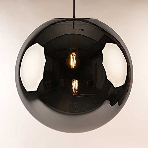 s.LUCE Orb XL Pendellampe Ø 50cm Klar Pendellampe Glaslampe von s`luce