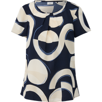s.Oliver BLACK LABEL Kurzarmbluse, mit All-Over Print von s.Oliver BLACK LABEL