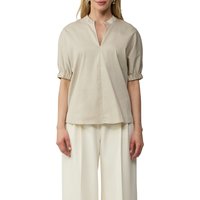s.Oliver BLACK LABEL Kurzarmbluse, mit Tunika-Ausschnitt von s.Oliver BLACK LABEL