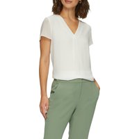 s.Oliver BLACK LABEL Shirtbluse, in Doppel-Layer-Optik und mit V-Ausschnitt von s.Oliver BLACK LABEL