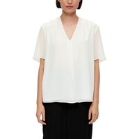 s.Oliver BLACK LABEL Shirtbluse, mit eingelegter Falte vorne von s.Oliver BLACK LABEL