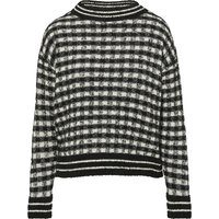 s.Oliver BLACK LABEL Stehkragenpullover, mit Karomuster von s.Oliver BLACK LABEL