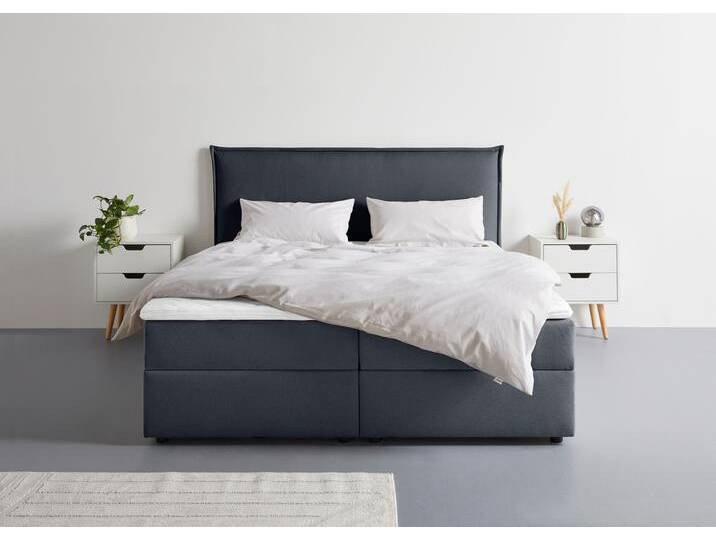 Boxbett S.OLIVER Alissia , denim, blau, B:178cm L:206cm, Komplettbetten, Boxbett mit Bettkasten, inkl. Topper Boxbett S.OLIVER Alissia , denim, blau, B:178cm L:206cm, Komplettbetten, Boxbett mit Bettkasten, inkl. Topper von s.Oliver
