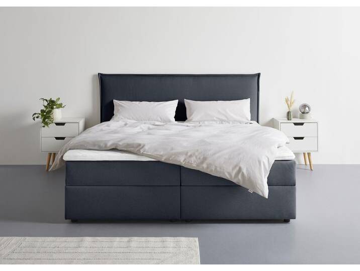 Boxbett S.OLIVER Alissia , denim, blau, B:198cm L:206cm, Komplettbetten, Boxbett mit Bettkasten, inkl. Topper Boxbett S.OLIVER Alissia , denim, blau, B:198cm L:206cm, Komplettbetten, Boxbett mit Bettkasten, inkl. Topper von s.Oliver