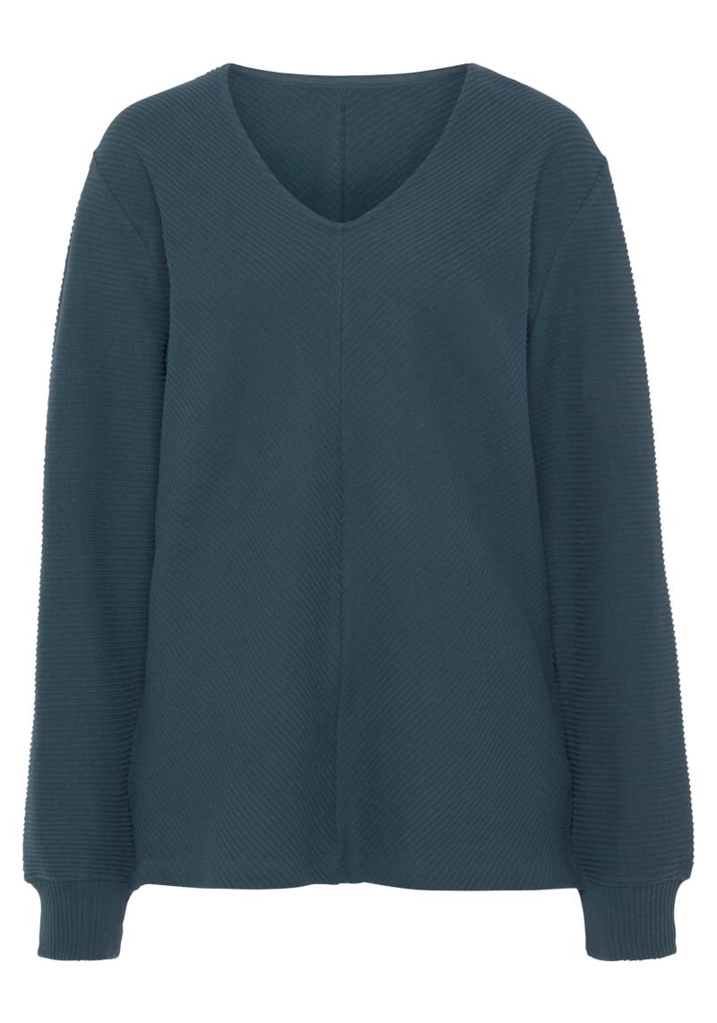 Sweatshirt in petrol von s.Oliver von s.Oliver