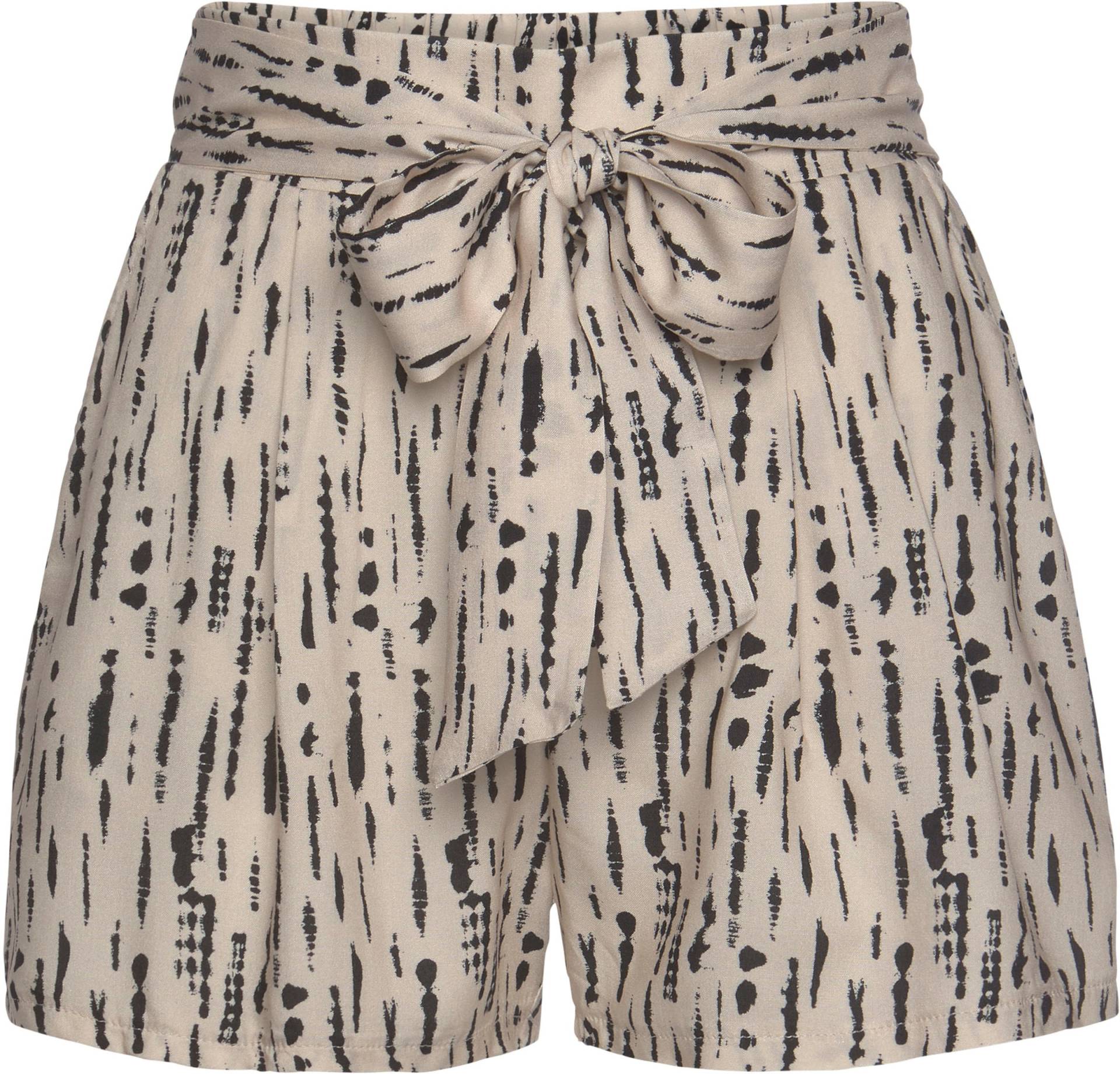 Webshorts in beige-schwarz-bedruckt von s.Oliver von s.Oliver