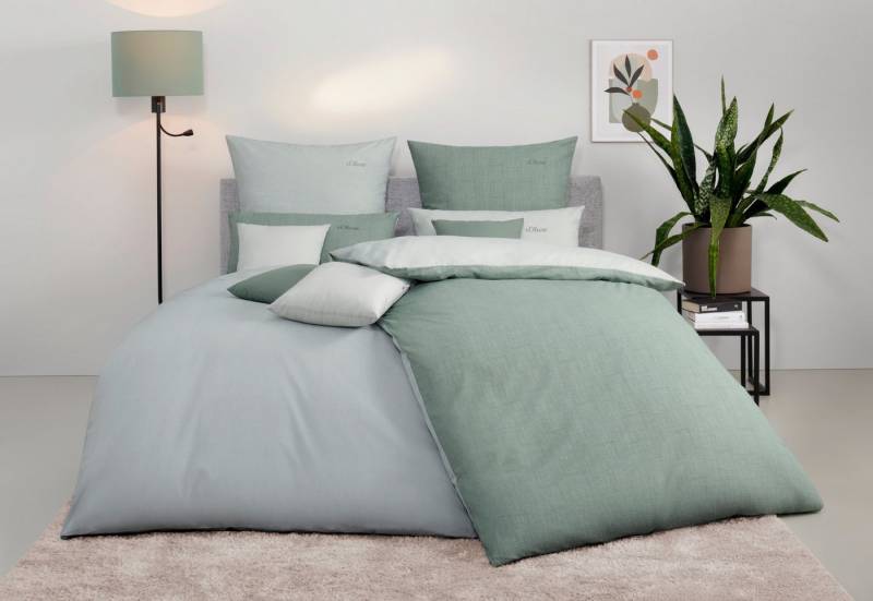 s.Oliver Wendebettwäsche Melinda in Gr. 135x200 oder 155x220 cm, Renforcé, 2 teilig, Markenbettwäsche mit GRATIS-Zugabe: 2x Kissenhülle, mit Reißverschluss s.Oliver Wendebettwäsche Melinda in Gr. 135x200 oder 155x220 cm, Renforcé, 2 teilig, Markenbettwäsche mit GRATIS-Zugabe: 2x Kissenhülle, mit Reißverschluss von s.Oliver