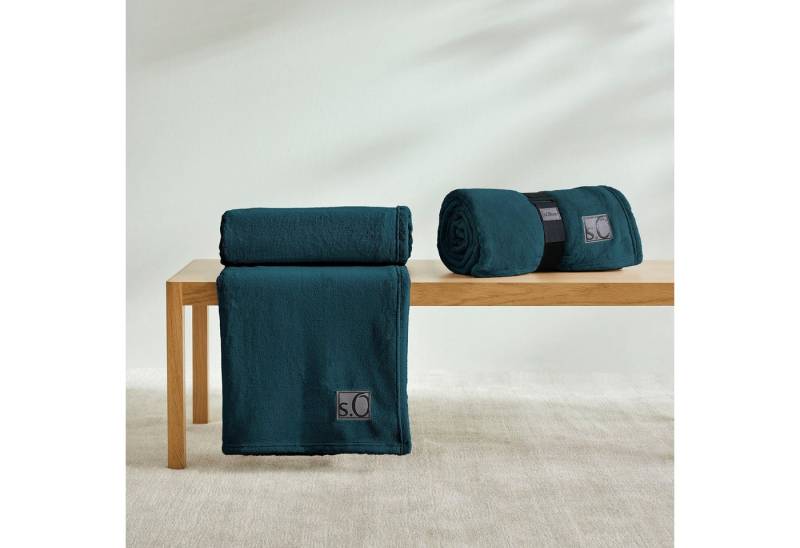 Wohndecke s.Oliver Decke Kuschelsoft, s.Oliver, 150 x 200 cm (Breite x Länge), in bunten Farben von s.Oliver