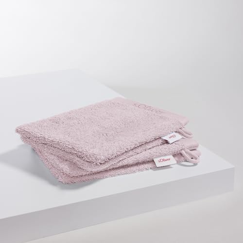 s.Oliver 4 TLG Waschhandschuh Set - 100% Baumwolle, 600 g/m², weich & angenehm, 4X Waschlappen rosa s.Oliver 4 TLG Waschhandschuh Set - 100% Baumwolle, 600 g/m², weich & angenehm, 4X Waschlappen rosa von s.Oliver