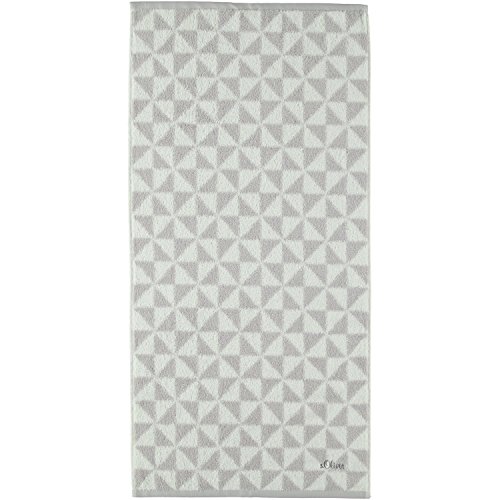 Handtücher Triangel 3702 Silber - 76 von s.Oliver