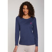 s.Oliver Langarmshirt, mit kleiner Blumen-Stickerei von s.Oliver