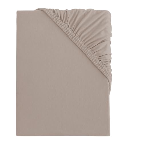s.Oliver Spannbettlaken 90x200-100x200 cm- 100% Baumwolle, für Matratzen bis 25 cm, besonders weich & angenehm, Spannbetttuch beige s.Oliver Spannbettlaken 90x200-100x200 cm- 100% Baumwolle, für Matratzen bis 25 cm, besonders weich & angenehm, Spannbetttuch beige von s.Oliver