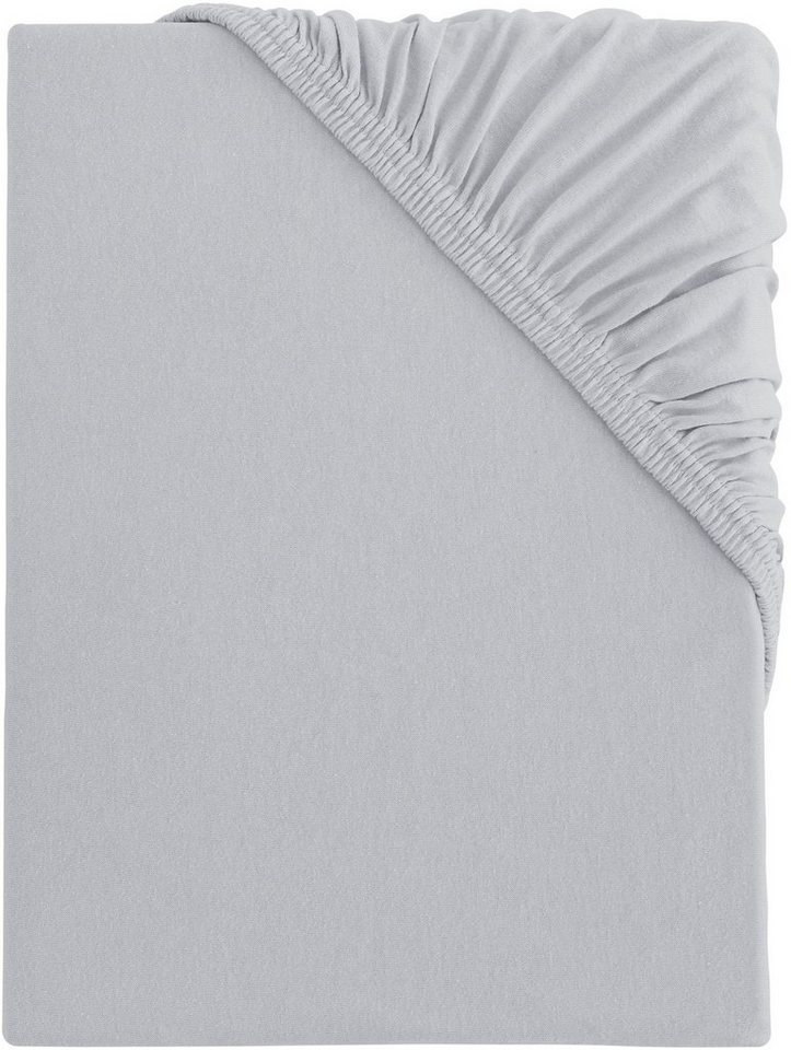 s.Oliver Spannbettlaken TABEA, 100% Baumwolle, große Farbauswahl, Jersey, Gummizug: rundum, (1 Stück), Bettlaken für Matratzen bis 25 cm Höhe, ab Gr. 90x200 cm von s.Oliver