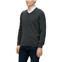 s.Oliver Strickpullover, in melierter Optik mit Logo-Stickerei von s.Oliver