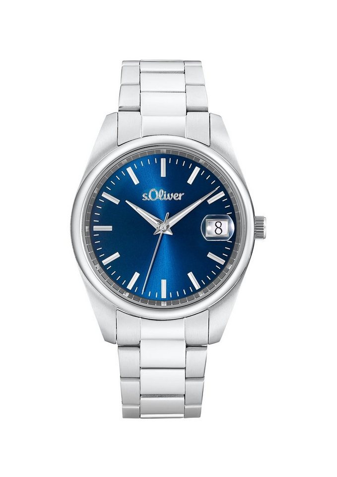 s.Oliver Uhr Klassische Uhr mit Gliederarmband von s.Oliver