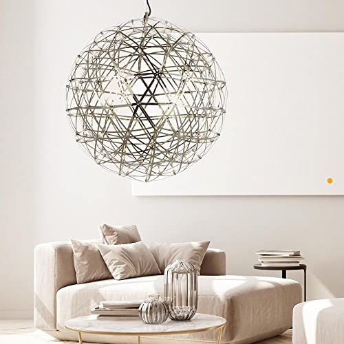 s.luce Atom Ø 70cm dimmbare LED-Pendelleuchte Metallkugel Pendellampe Hängelampe Hängeleuchte, Farbe:Chrom s.luce Atom Ø 70cm dimmbare LED-Pendelleuchte Metallkugel Pendellampe Hängelampe Hängeleuchte, Farbe:Chrom von s`luce