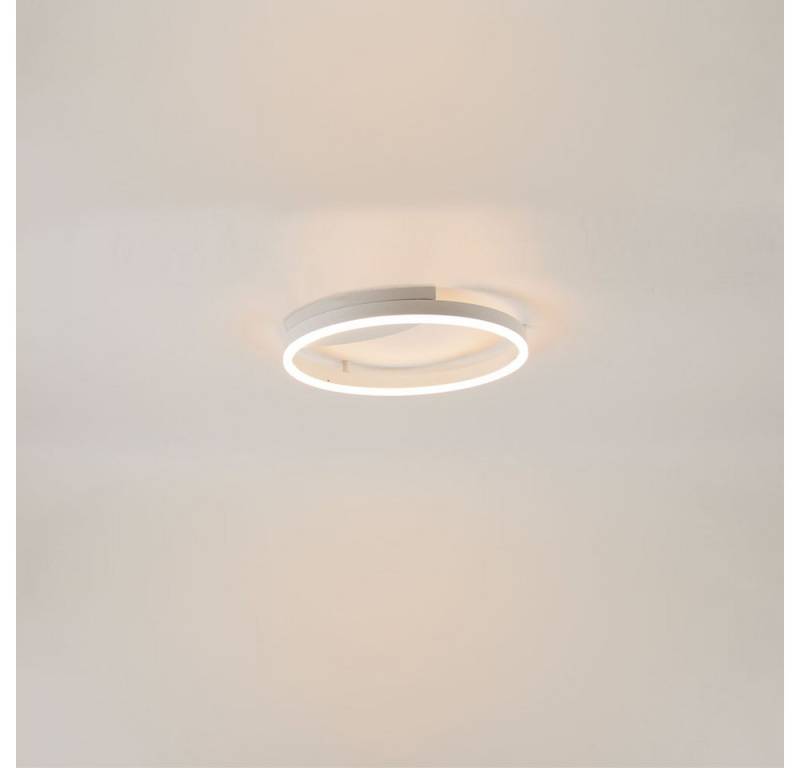 s.luce Deckenleuchte LED Ring Wandlampe & Deckenleuchte Dimmbar modern rund Weiß, Warmweiß s.luce Deckenleuchte LED Ring Wandlampe & Deckenleuchte Dimmbar modern rund Weiß, Warmweiß von s.luce