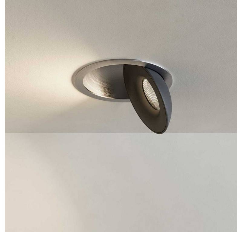 s.luce LED Deckenstrahler Santa Deep schwenkbar & dimmbar Aluminium/Schwarz, Neutralweiß s.luce LED Deckenstrahler Santa Deep schwenkbar & dimmbar Aluminium/Schwarz, Neutralweiß von s.luce