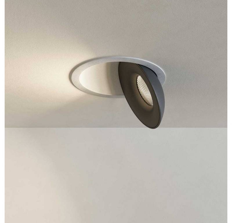 s.luce LED Deckenstrahler Santa Deep schwenkbar & dimmbar Weiß, Schwarz, Neutralweiß von s.luce