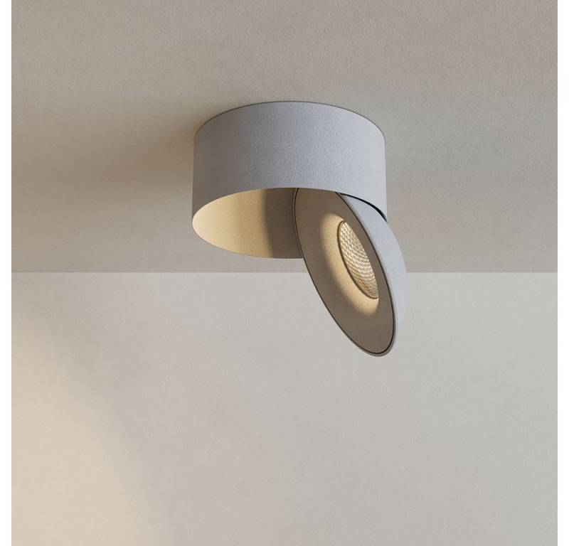 s.luce LED Deckenstrahler Santa Neo schwenkbar & dimmbar Weiß, Warmweiß von s.luce