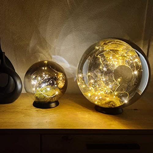 s.luce Orb LED-Dekolampe Glaskugel Weihnachten Ornament, Farbe Gold Verlauf, Größe Ø 20cm s.luce Orb LED-Dekolampe Glaskugel Weihnachten Ornament, Farbe Gold Verlauf, Größe Ø 20cm von s`luce