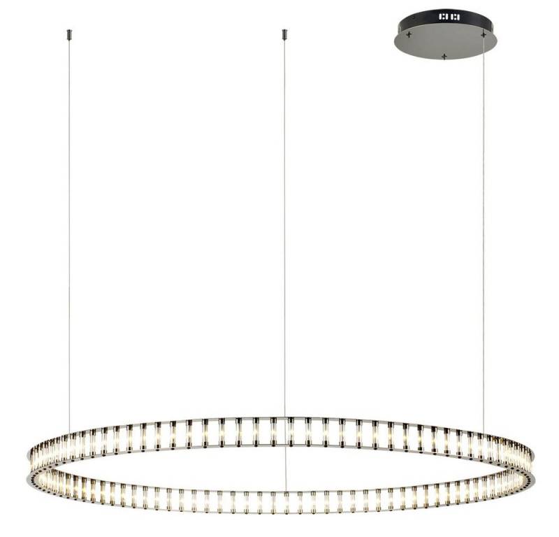 s.luce Pendelleuchte Atom Ring LED-Pendelleuchte Dimmbar Schwarzchrom, Warmweiß s.luce Pendelleuchte Atom Ring LED-Pendelleuchte Dimmbar Schwarzchrom, Warmweiß von s.luce