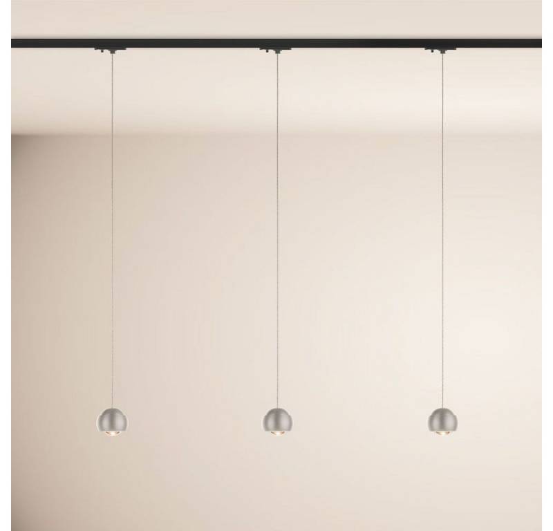 s.luce Pendelleuchte Beam LED 1-Phase-Schiene 200cm Esszimmerlampe Mitteleinsp. Aluminium, Warmweiß s.luce Pendelleuchte Beam LED 1-Phase-Schiene 200cm Esszimmerlampe Mitteleinsp. Aluminium, Warmweiß von s.luce