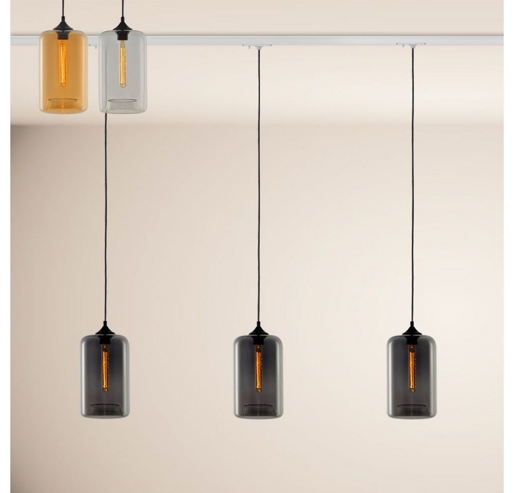 s.luce Pendelleuchte Cruet Esstisch-Hängeleuchte 1-Phasen-Schiene 200cm ME Up Mehrfarbig s.luce Pendelleuchte Cruet Esstisch-Hängeleuchte 1-Phasen-Schiene 200cm ME Up Mehrfarbig von s.luce