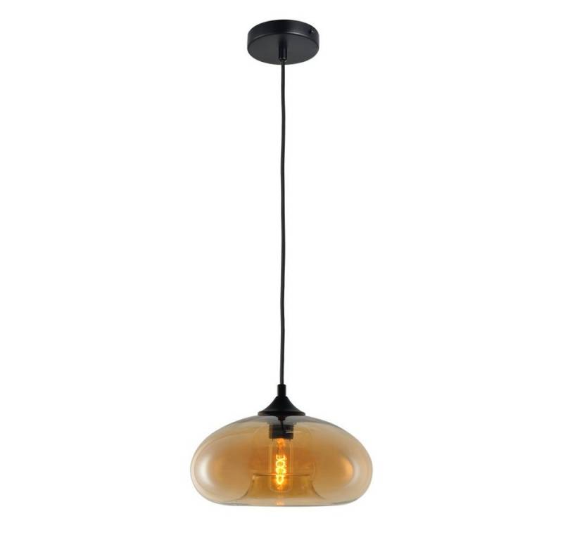 s.luce Pendelleuchte Cruet Galerie-Pendelleuchte Glas extra lang 5m Amber von s.luce