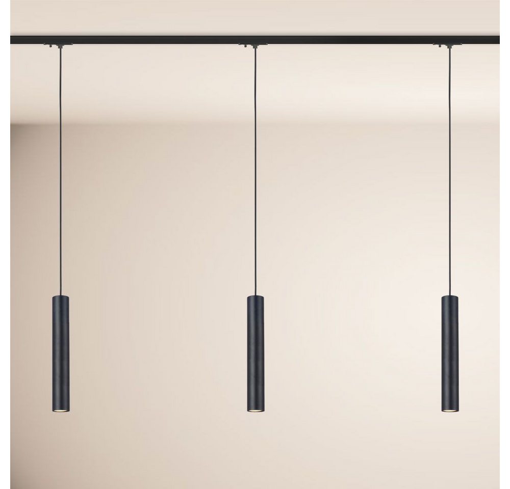 s.luce Pendelleuchte Hängelampe Crutch inkl. 1-Phasen-Schienensystem Endeinspeiser Schwarz s.luce Pendelleuchte Hängelampe Crutch inkl. 1-Phasen-Schienensystem Endeinspeiser Schwarz von s.luce