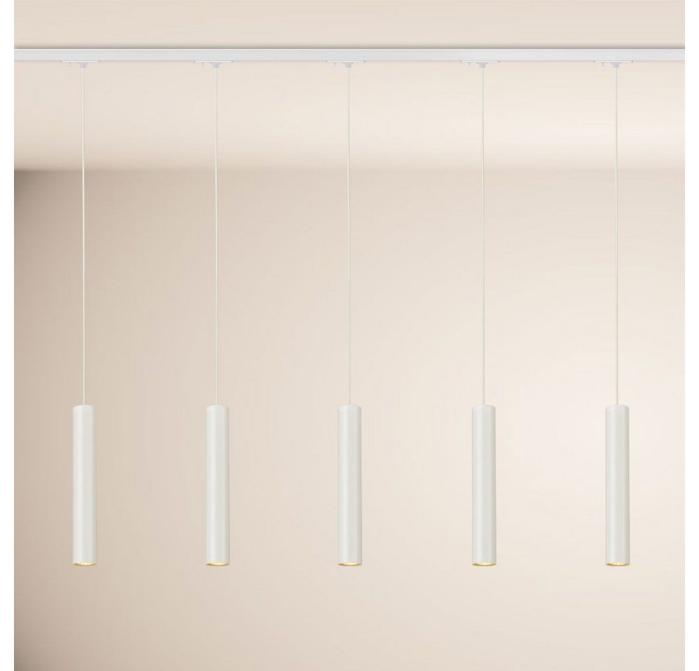 s.luce Pendelleuchte Hängelampe Crutch inkl. 1-Phasen-Schienensystem Endeinspeiser Weiß s.luce Pendelleuchte Hängelampe Crutch inkl. 1-Phasen-Schienensystem Endeinspeiser Weiß von s.luce