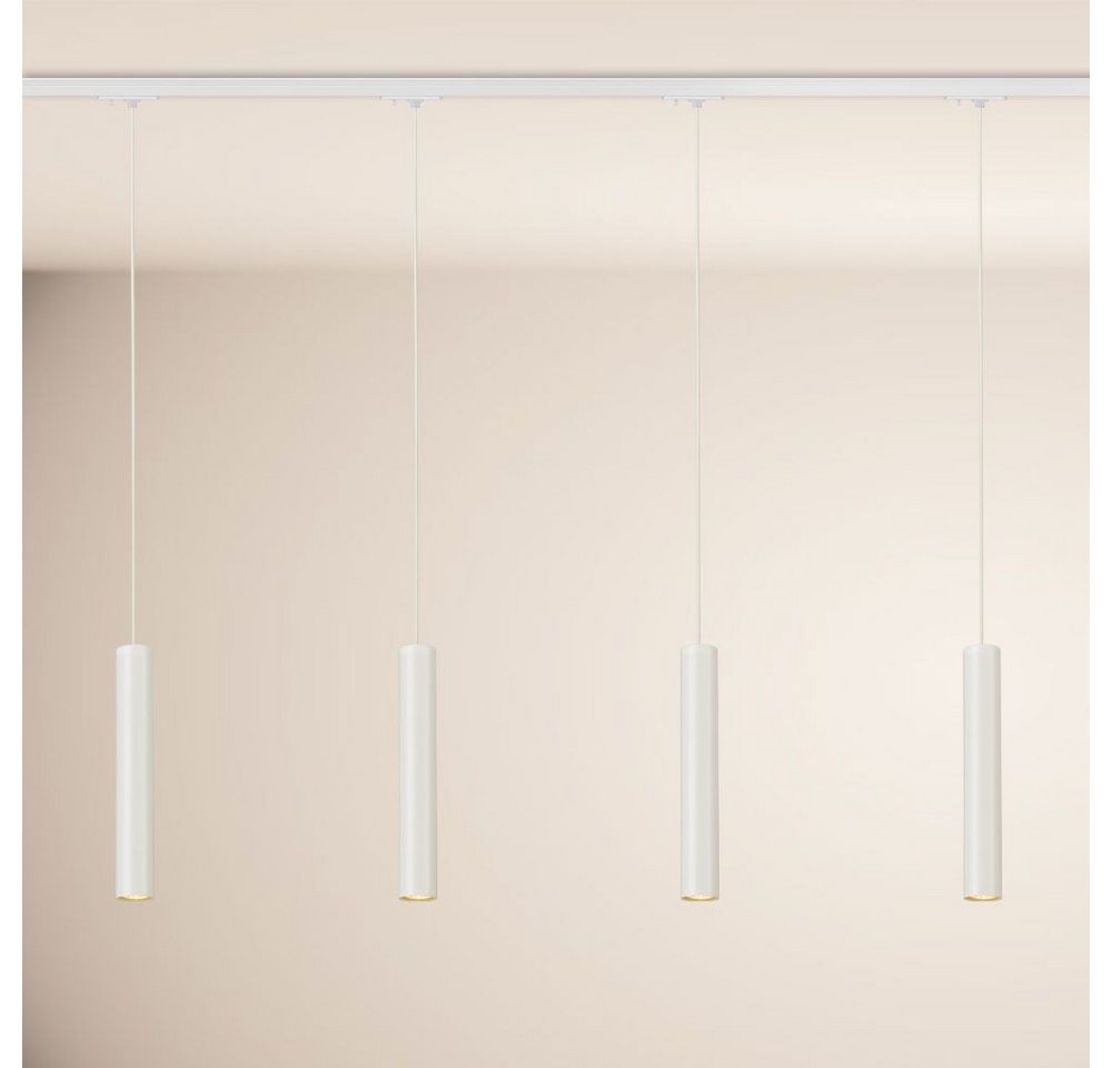s.luce Pendelleuchte Hängelampe Crutch inkl. 1-Phasen-Schienensystem Endeinspeiser Weiß s.luce Pendelleuchte Hängelampe Crutch inkl. 1-Phasen-Schienensystem Endeinspeiser Weiß von s.luce