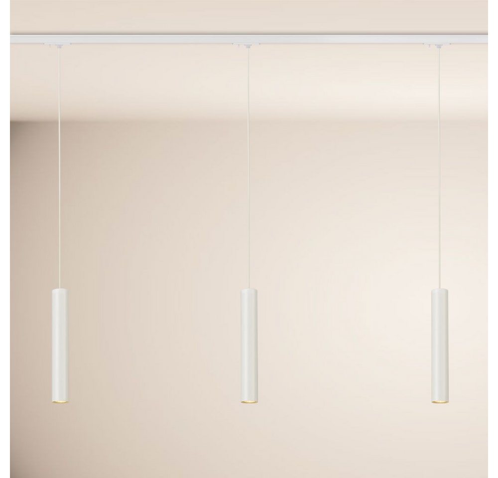 s.luce Pendelleuchte Hängelampe Crutch inkl. 1-Phasen-Schienensystem Endeinspeiser Weiß s.luce Pendelleuchte Hängelampe Crutch inkl. 1-Phasen-Schienensystem Endeinspeiser Weiß von s.luce