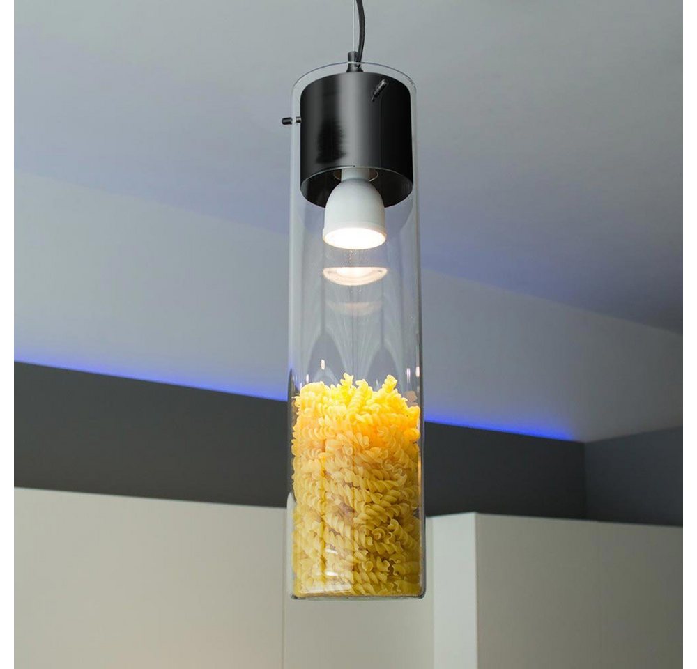 s.luce Pendelleuchte Hängeleuchte MyLight mit Schauzylinder 40cm Schwarz von s.luce