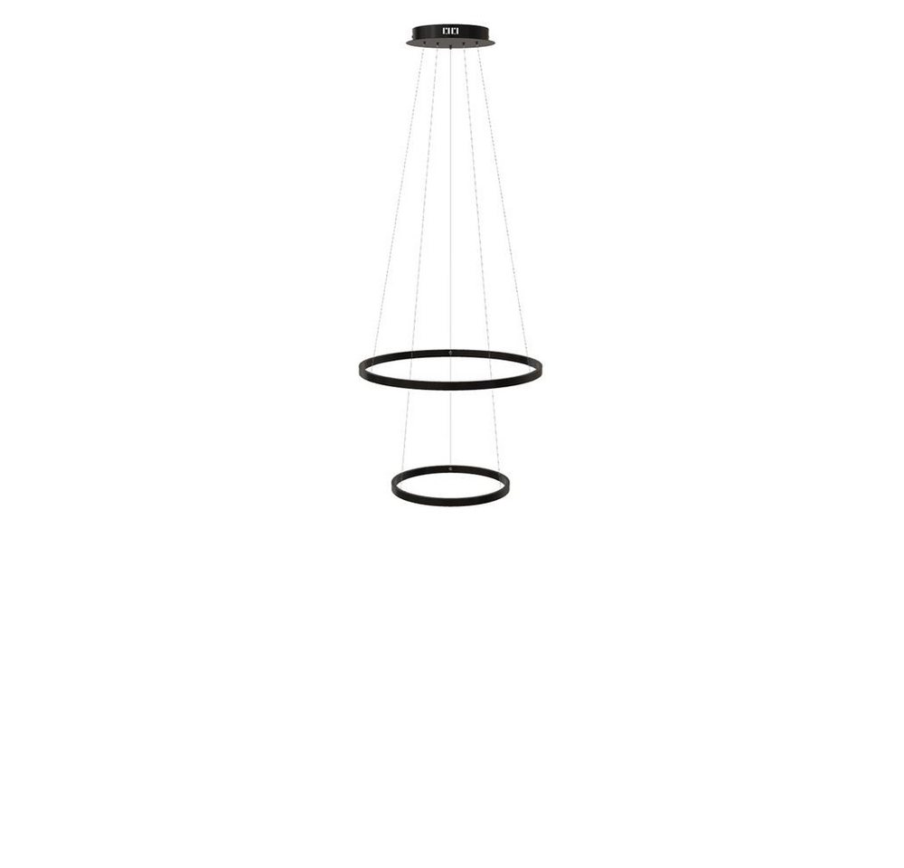 s.luce Pendelleuchte LED 2er-Ring Hängeleuchten Kombination Zentrisch Schwarz, Warmweiß s.luce Pendelleuchte LED 2er-Ring Hängeleuchten Kombination Zentrisch Schwarz, Warmweiß von s.luce