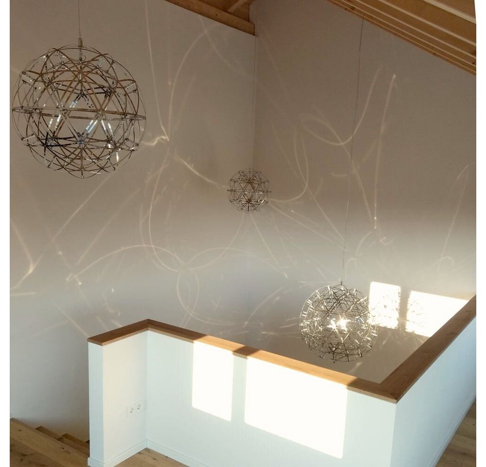 s.luce Pendelleuchte LED Hängeleuchte Atom Dimmbar Schwarzchrom, Warmweiß s.luce Pendelleuchte LED Hängeleuchte Atom Dimmbar Schwarzchrom, Warmweiß von s.luce