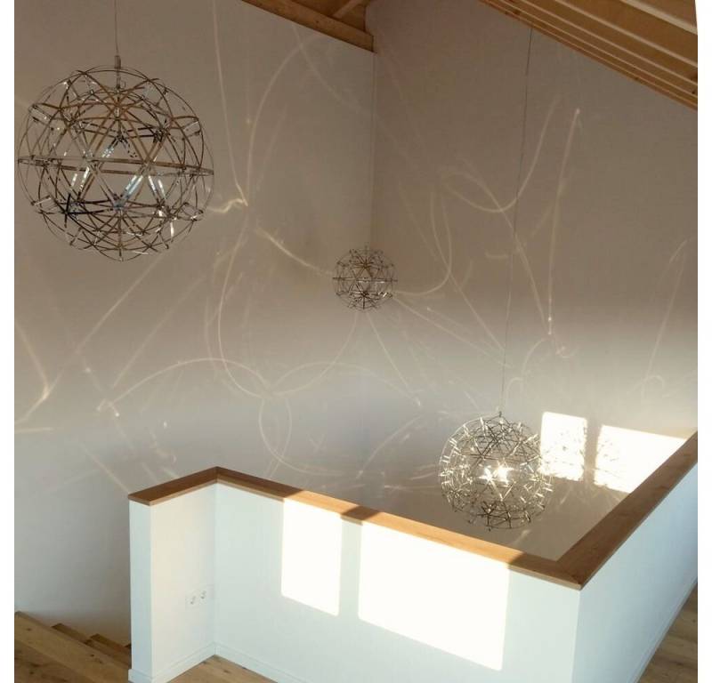 s.luce Pendelleuchte LED Hängeleuchte Atom Dimmbar Schwarzchrom, Warmweiß s.luce Pendelleuchte LED Hängeleuchte Atom Dimmbar Schwarzchrom, Warmweiß von s.luce