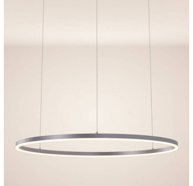 s.luce Pendelleuchte LED Pendelleuchte Ring 100 direkt oder indirekt 5m Abhängung Aluminium, Warmweiß s.luce Pendelleuchte LED Pendelleuchte Ring 100 direkt oder indirekt 5m Abhängung Aluminium, Warmweiß von s.luce