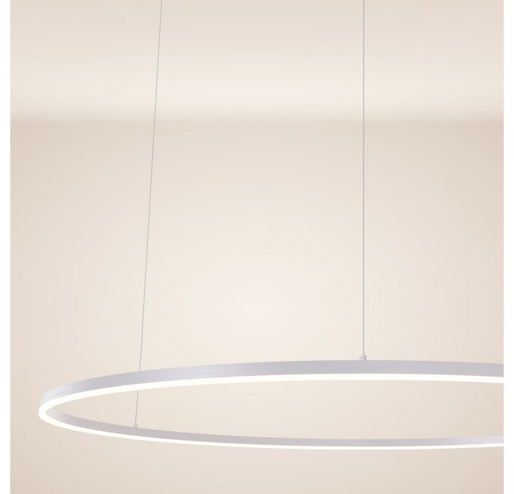 s.luce Pendelleuchte LED Pendelleuchte Ring 120 direkt oder indirekt 5m Abhängung Weiß, Warmweiß s.luce Pendelleuchte LED Pendelleuchte Ring 120 direkt oder indirekt 5m Abhängung Weiß, Warmweiß von s.luce